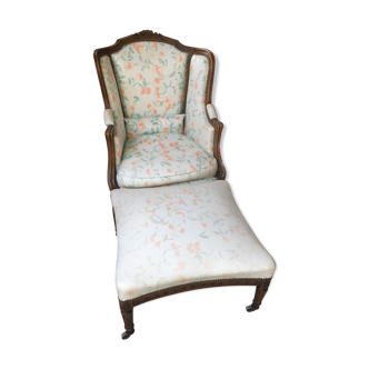 Fauteuil bergère brisé