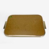 Brass tray and Formica Italy 50s