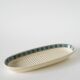 Large ironstone soap dish, Saint-Amand, "Thais" model, 19th century