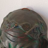 Vintage Socrates terracotta mask