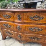 Marquetry tomb chest of drawers