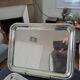 Set of two silver-plated metal trays from Christofle