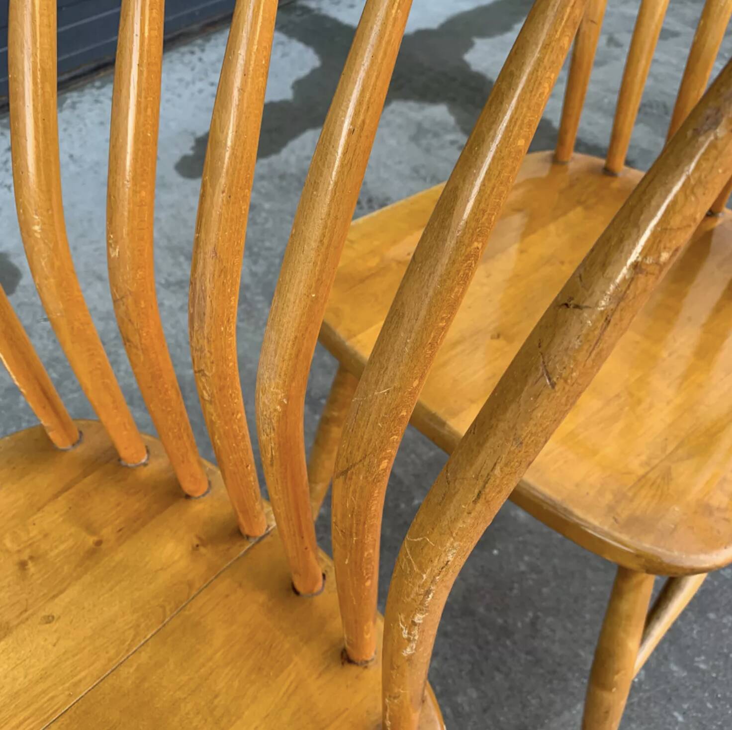 Pair of Åkerblom Sweden chairs by Gunnar Eklöf 1950