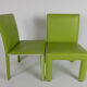 Ensemble de chaises junior vert menthe fait main Style Traders 2000