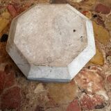 Ashtray / Art Deco double marble catchall