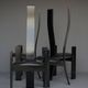Chaises Golem Mid-Century par Vico Magistretti pour Poggi, 1970s, Set de 4