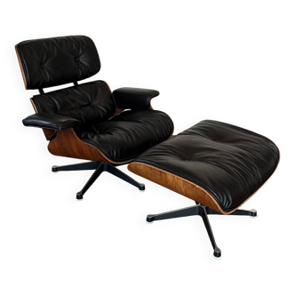 Charles and Ray Eames, Lounge Chair and its ottoman