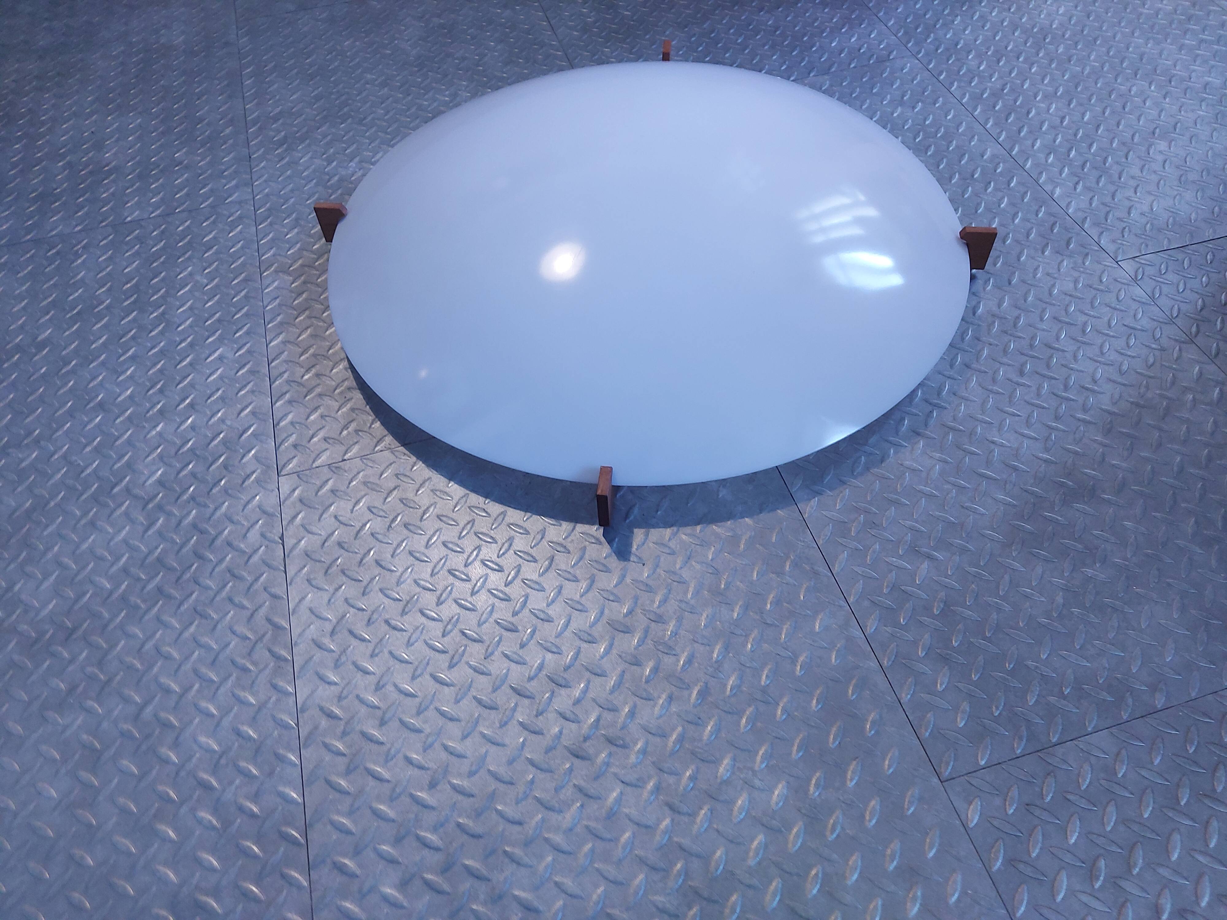 Plafonnier, lustre design Scandinave Osten Kristiansson pour Luxus