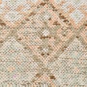 3x12 Turkish Cream & Brown Vintage Runner Rug, 79x366Cm