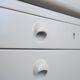 Helge Vestergaard-Jensen - Painted wooden enfilade in light grey