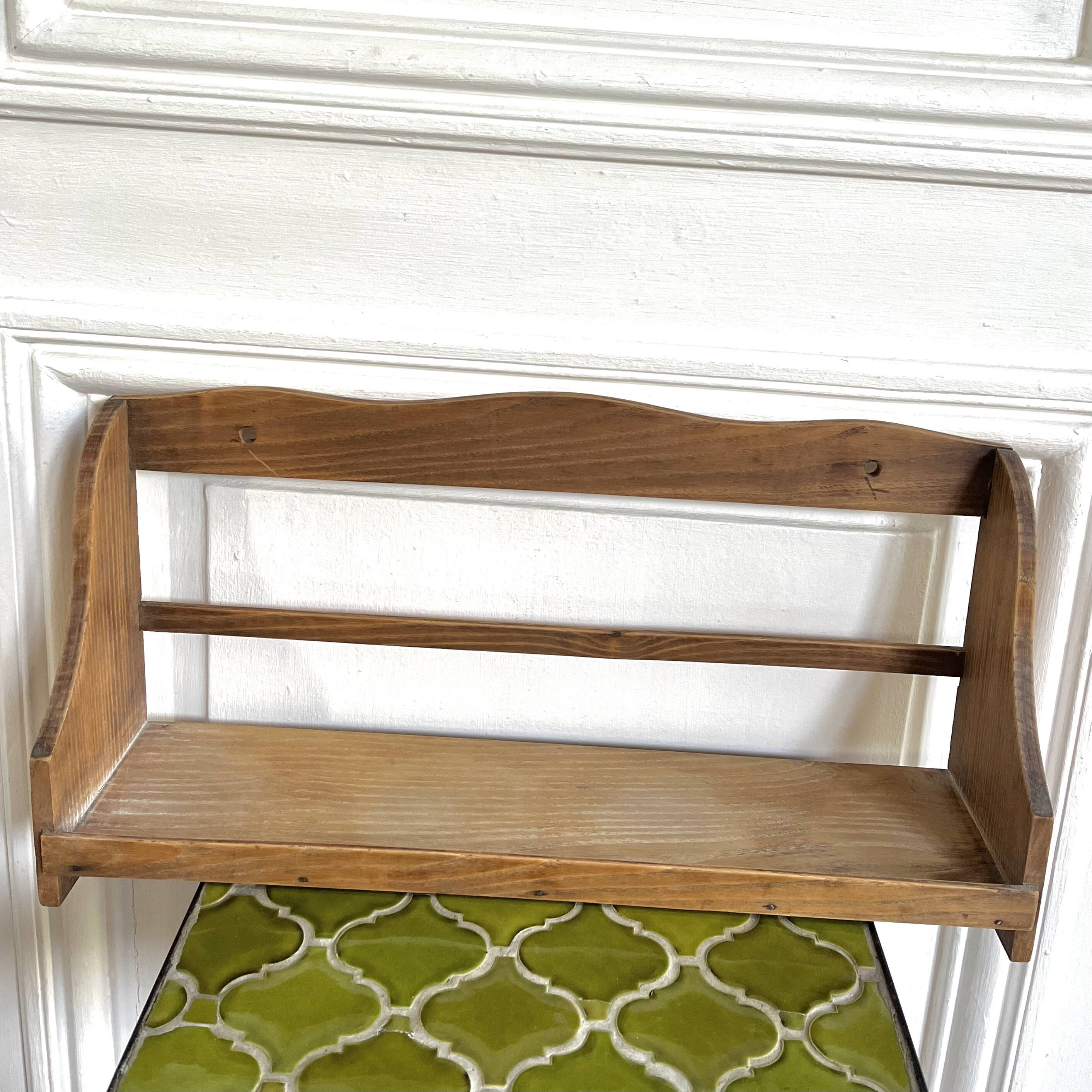 Vintage wall shelf