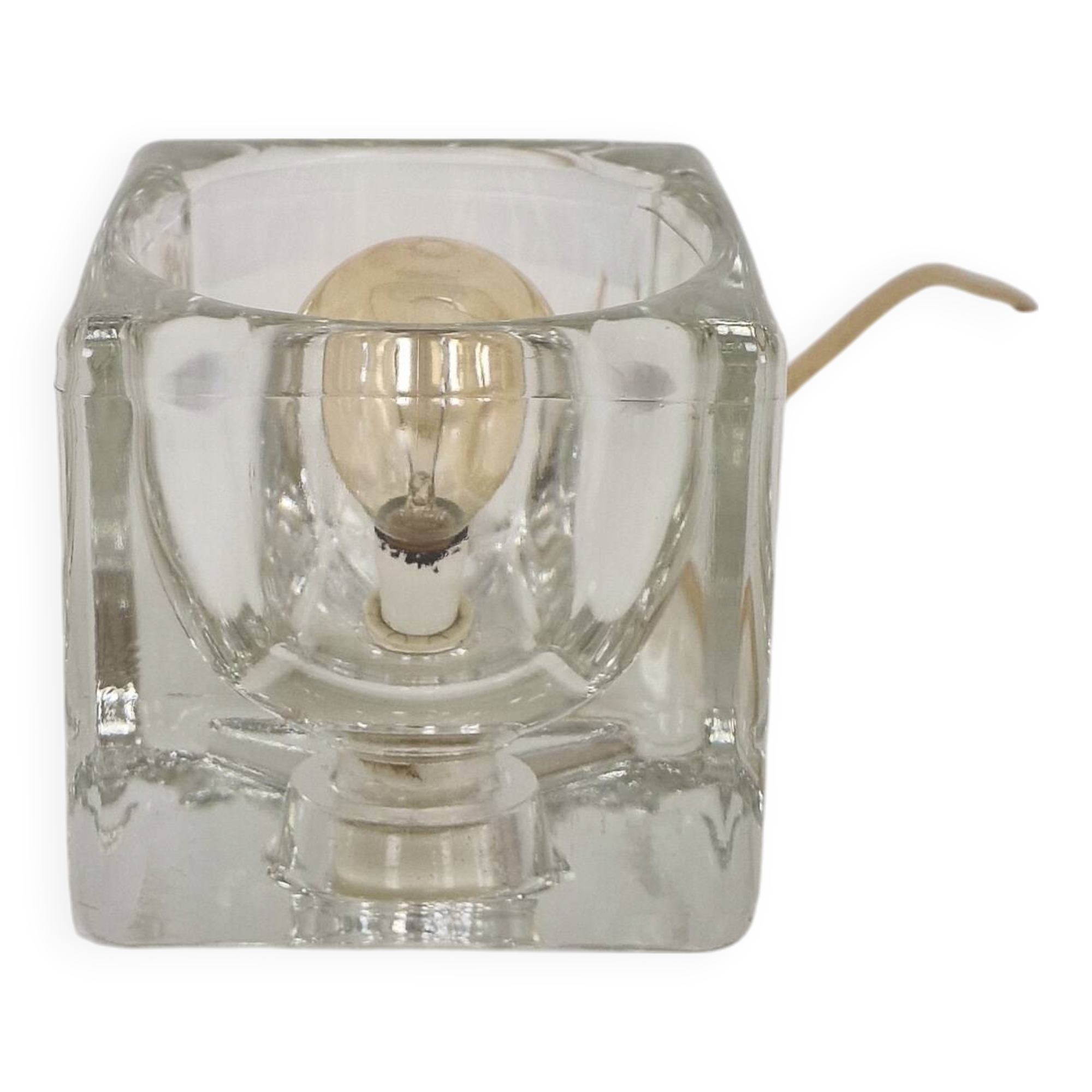 Lampe de table Ice Cube de Peil & Putzler, Allemagne, années 1970