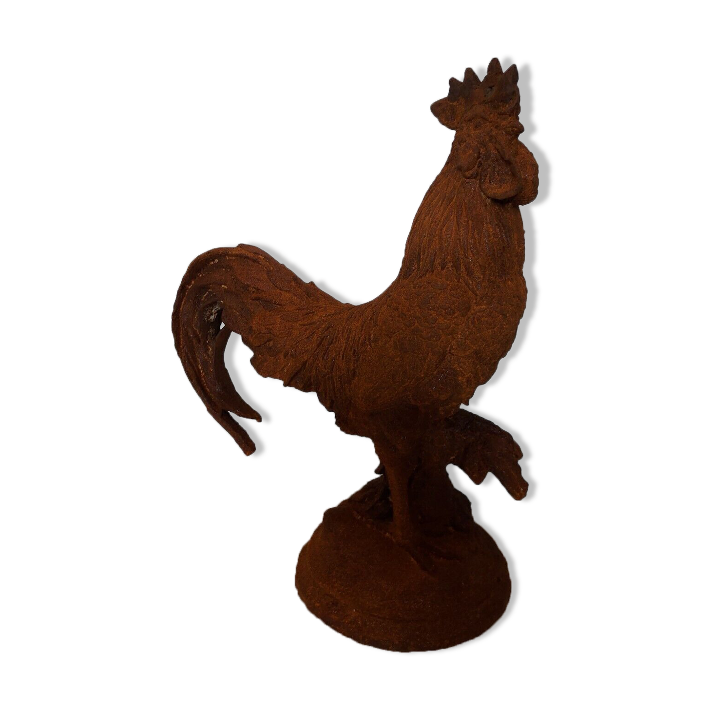 Cast iron rooster / garden decoration