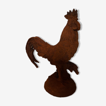 Cast iron rooster / garden decoration