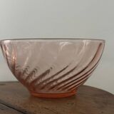 Vintage set of two Arcoroc Rosaline bowls