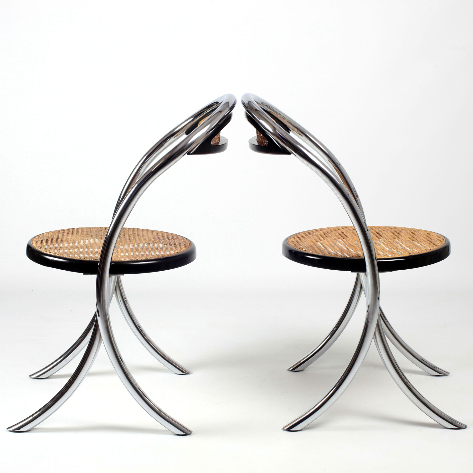 Set of 4 chairs Italy 1970