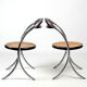 Set of 4 chairs Italy 1970
