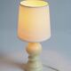 Alabaster bedside lamp