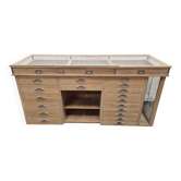 Ancien comptoir vitrine