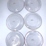 6 vintage plates Martres Tolosane Jodra Noirmoutier