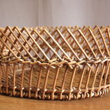 Heart in rattan basket
