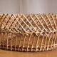 Panier cœur en rotin
