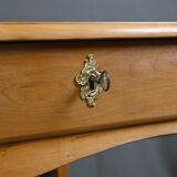 Small desk in apple and cherry wood, Louis XV – XVIII century.