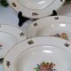 4 assiettes creuses Moulin des Loups