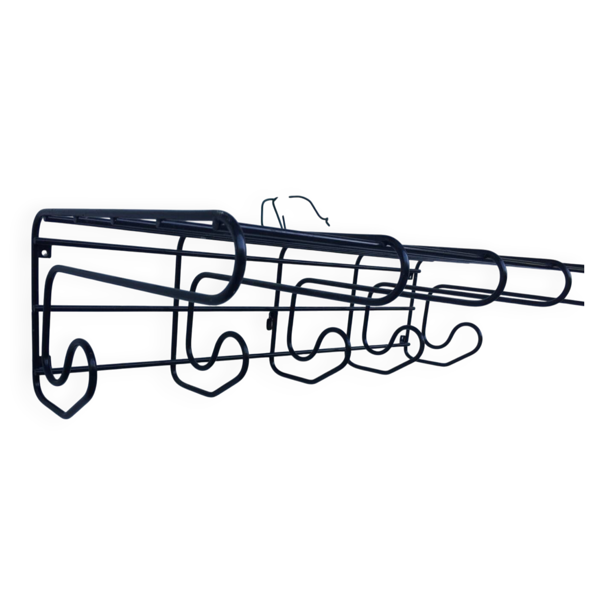 IKEA 1980 Memphis coat rack shelf