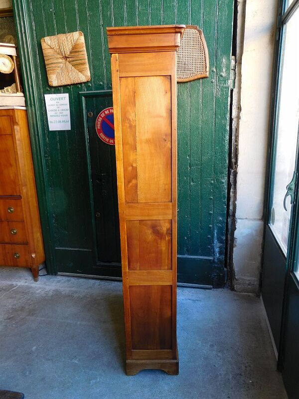 Bookcase Louis Philippe 2 doors in blond cherry tree