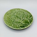 Small Vintage Portuguese Majolica Plate