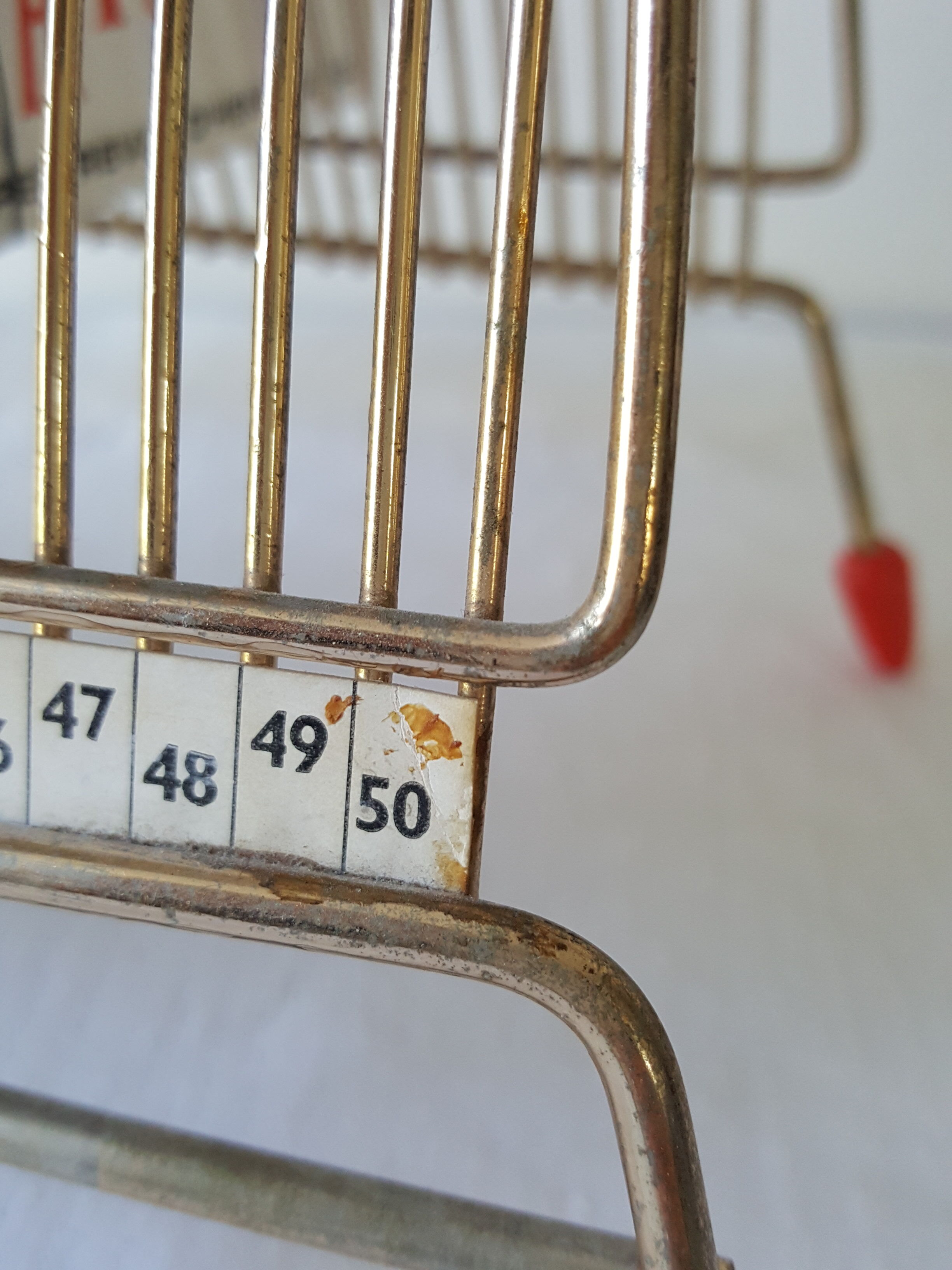 Vinyl holder support discs 45 rounds