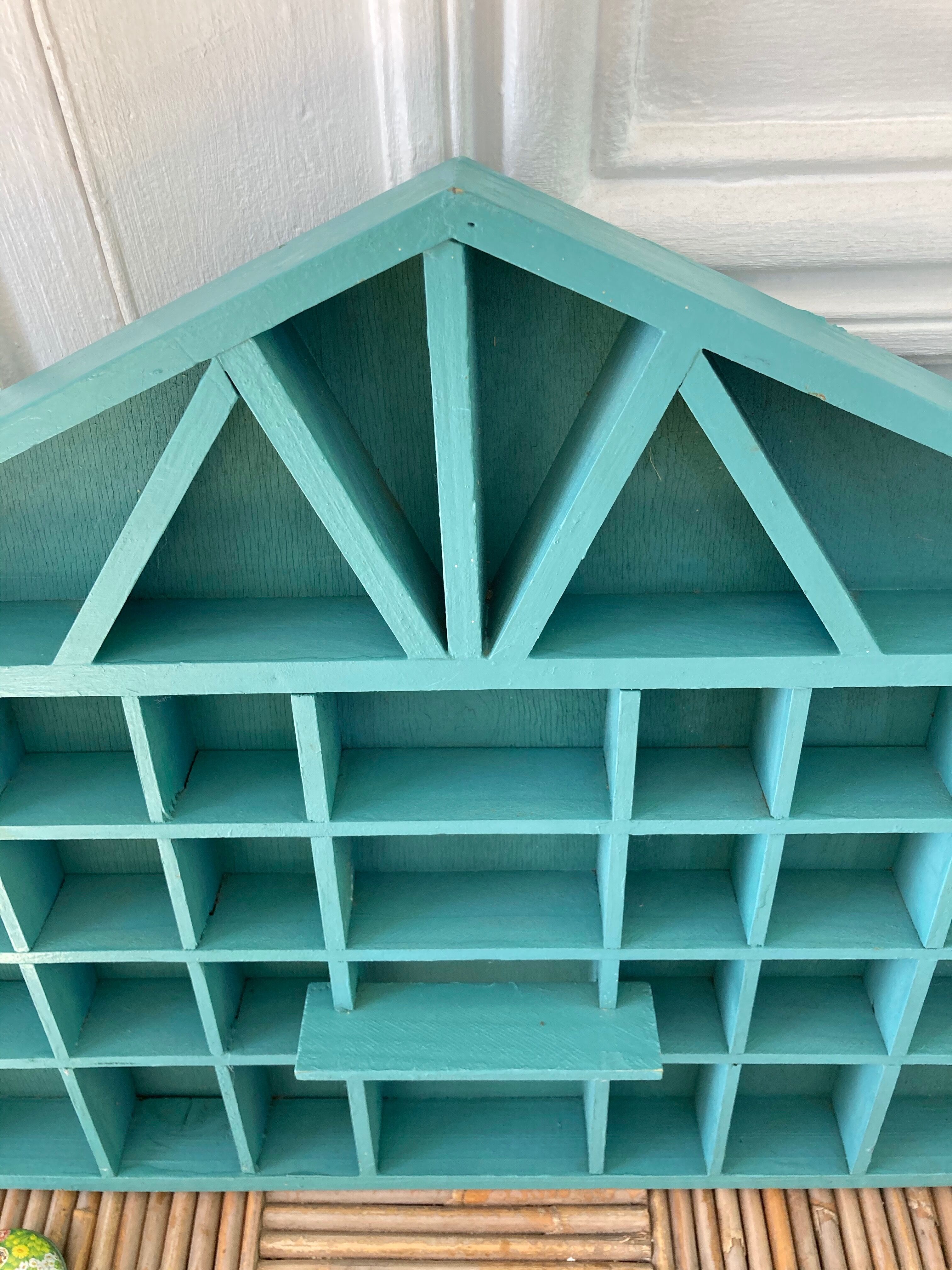 Homemade locker shelves