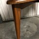 Suite de 6 chaises vintages scandinaves rouges