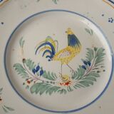 Coq plate Nevers