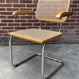 Cesca chair B64 with armrests by Marcel Breuer Design
