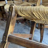 Ancienne chaise paille