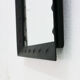 Miroir avec cadre en acier soudé 1960 - 42x85cm