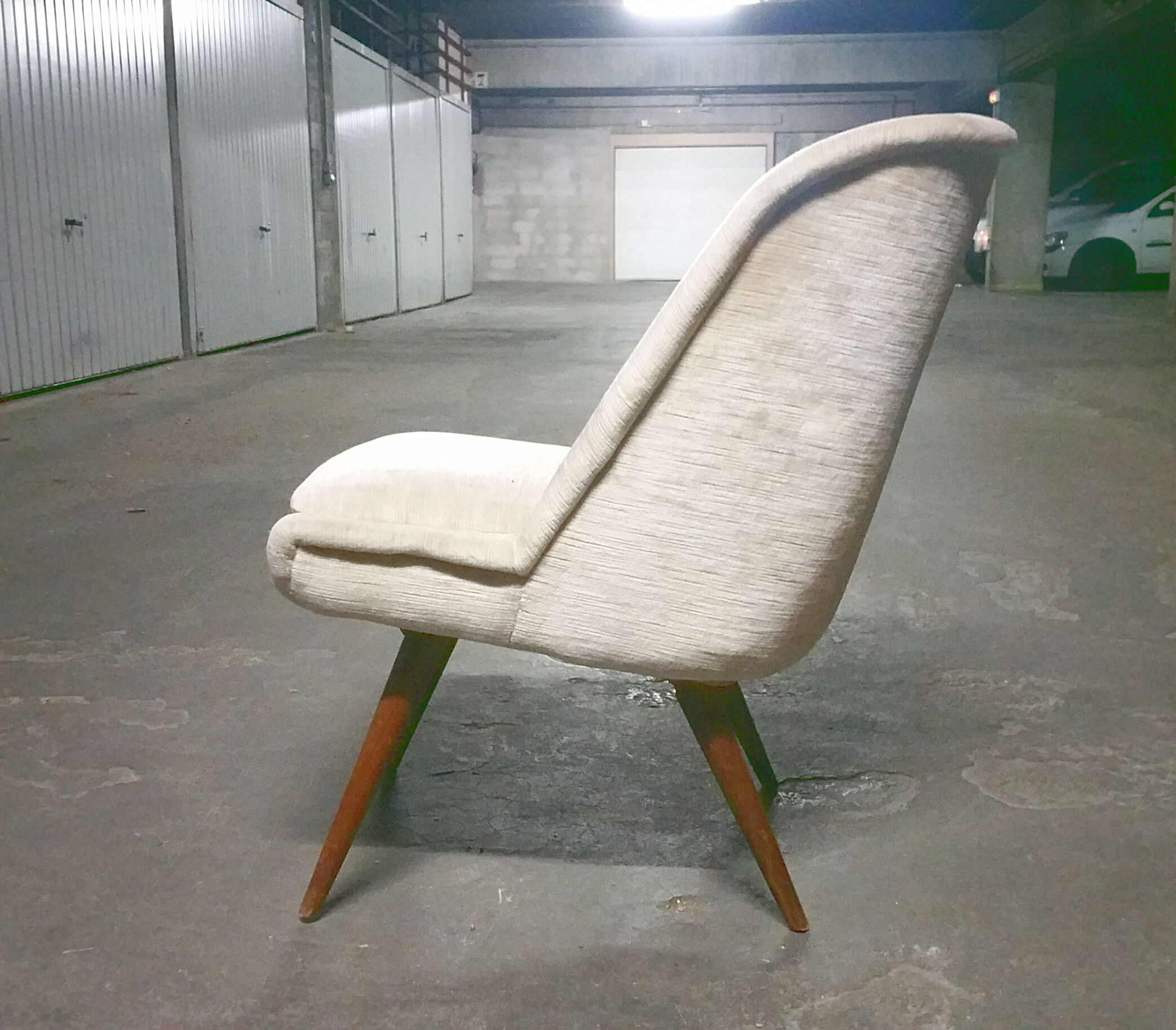 Pair of armchair Chair restored 50-60 years