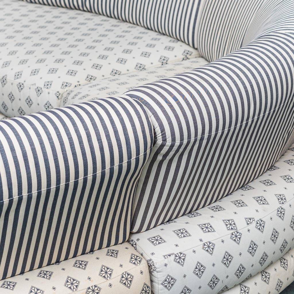 Divano modulare a 4 elementi di busnelli italia anni ’70 vintage modernaria