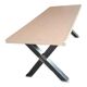 Dining table metal feet
