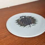 Mid-Century Modern Danish design plate Crazy Bird by Beth Breyen for Royal Copenhagen