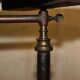 Adjustable Victorian reading or music table Leveson & Son metal