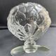 Coupe à fruits art nouveau en cristal moulé