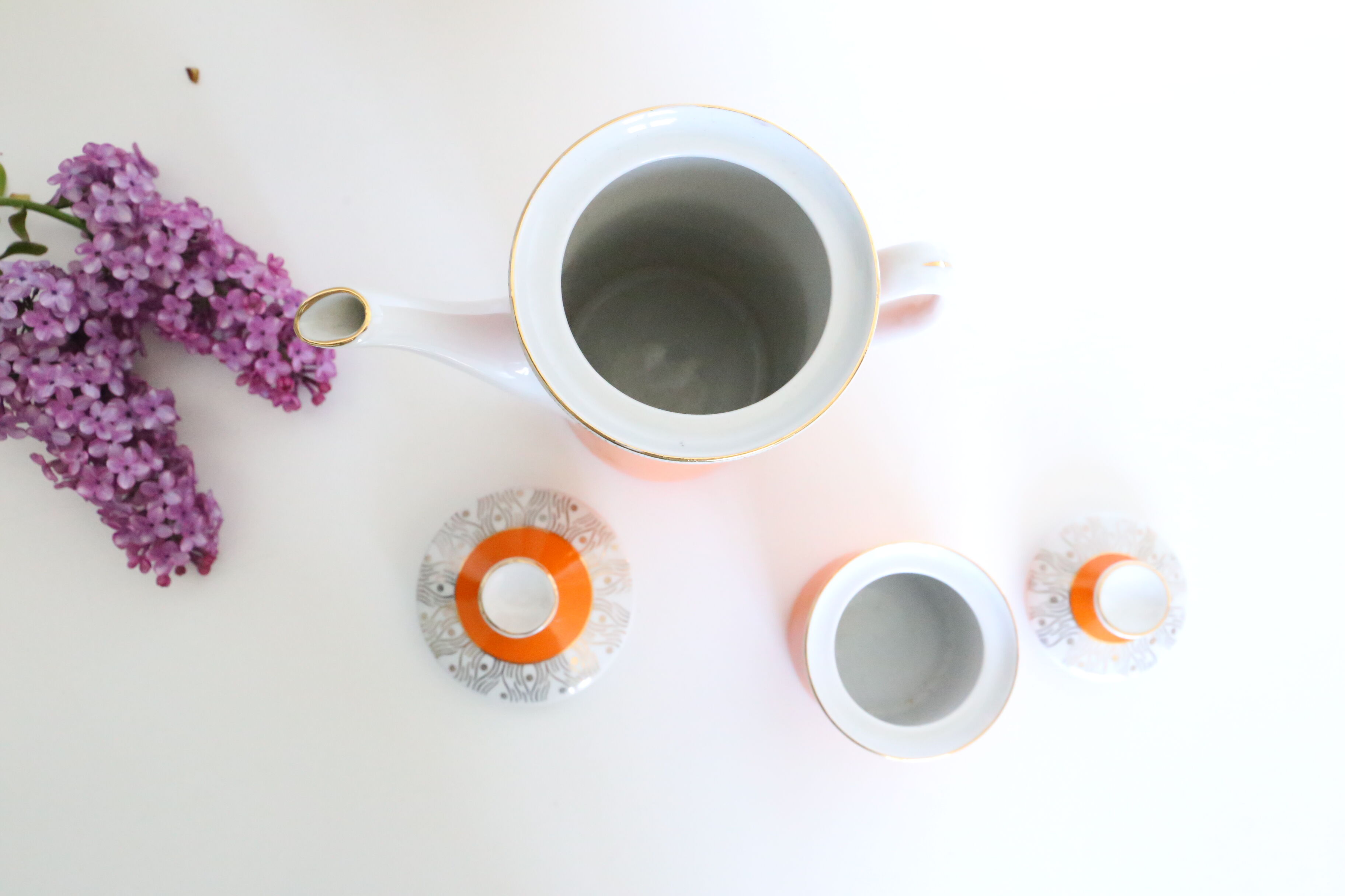 Polish porcelain coffee maker