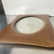 Cadre en bois dimensions 20 cm x 14,5 cm Verre convexe