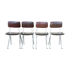 ♻️Set of 4 chairs Vintage and design Marko Kooistra