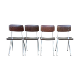 ♻️Set of 4 chairs Vintage and design Marko Kooistra