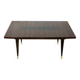 French Art Deco Macassar Dining Table 1940