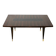 French Art Deco dining table in Macassar from 1940.